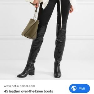 Gianvito rossi over the knee boots size 39